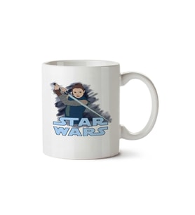 Rey - Star Wars iki Tarafı Baskılı Kupa Bardak