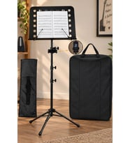 Lastvoice NT-106CS Taşıma Çantalı Makaslı Nota Sehpası Seti