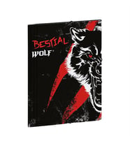 Busquets Bestial Wolf Yumuşak Kapaklı Lastikli Dosya 2006805370