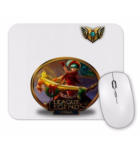 League Of Legends Sona LoL Mouse Pad