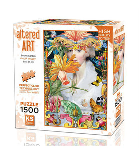 Ks Games Puzzle 1500 Parça secret garden 22028