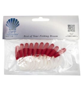 DFT Sasi 6 cm 2 g İğnesiz R:114 Kırmızı-Beyaz 1/10