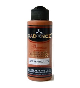 Cadence Premium Akrilik Boya 120 ml. 3210 Terracota 