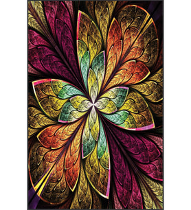 Eliana Home Baskılı, Yıkanabilir Kaymaz Taban Salon Halısı LNA1897-SD137 100x150 cm (Mor)