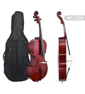 Manuel Raymond MC12DC Çello (1/2 Parlak) Sağlam Yapı Kılıf Hediyeli