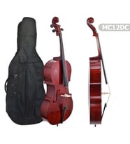 Manuel Raymond MC12DC Çello (1/2 Parlak) Sağlam Yapı Kılıf Hediyeli