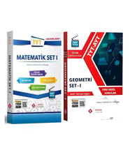 Sonuç Yayınları TYT Matematik Modüler Set 1 ve Geometri Set 1 Seti 2 Kitap