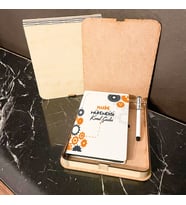 Makine Mühendisi Ahşap Kutulu Defter Kalem Set 006