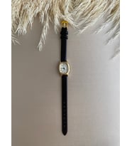 ESRADA QUARTZ Retro Minimal Vintage Deri Kordon Kadın Kol Saati