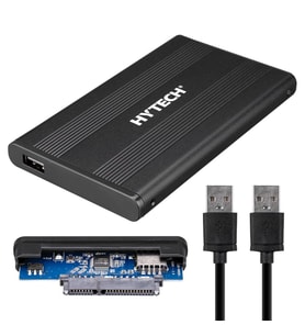 Hytech HY-HDC23 2.5 İnç USB 3.0 SATA Harici Hard Disk Kutusu Siyah