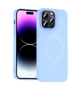 iPhone 14 Pro Max Kılıf M-Safe Şarj Özellikli Kamera Korumalı Elio Sert PC Kılıf