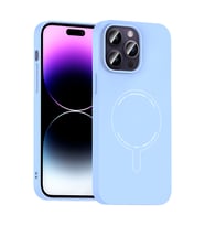 iPhone 14 Pro Max Kılıf M-Safe Şarj Özellikli Kamera Korumalı Elio Sert PC Kılıf