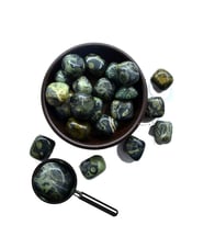 Sertifikalı Tamburlanmış Serpantin Taşı Kütle (Yılan Taşı) (Çok Renkli)