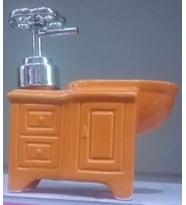MİNİ SIVI SABUNLUK LAVABO ŞEKİLLİ SADO ALKAPOL
