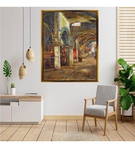 Altın  Çerçeveli tablo n40