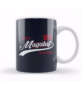 Magaluf Est 85 Sports Kupa Bardak Porselen