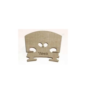 Valencia VBR10012 Keman Eşiği (Bridge) 1/2 İşlenmemiş Akçaağaç - Orta Boy - Standart