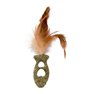 Eastland Catnipli Tüylü Balık Kedi Oyuncağı 6,5x3,5 cm