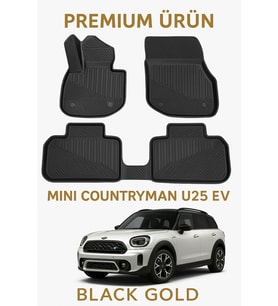 Mini Countryman U25 EV 2024 Uyumlu 3D Oto Paspas Premium