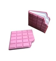 Pembe Çilek Kokulu Çikolata Görünümlü Not Defteri