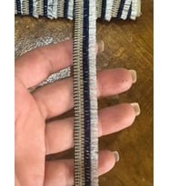 EN 1 CM PÜSKÜLLÜ TASARIM ŞERİT DİKİŞ GİYİM AKSESUARI 1 METRE