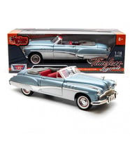1949 Buick Roadmaster Convertible - Light Blue 1:18 Scale Diecast Model Car Motormax