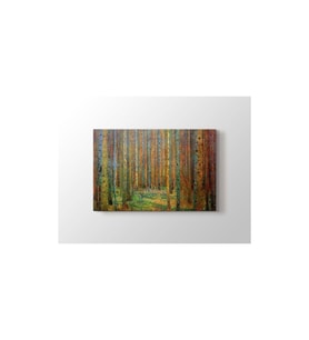 DBSanatevi Gustav Klimt Tannenwald - Çam Ormanı Tablo 40 X 60 Cm