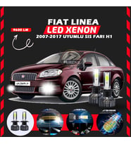 Fiat Linea 2007-2017 Sis Farı Uyumlu Şimşek Etkili Led Xenon Pro Series H1