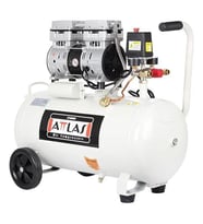 ATLAS SC1050 MONOFAZE SESSİZ KOMPRESÖR 1.0 HP 50 LT (Beyaz)