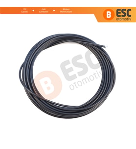 Araba Motosiklet için Çelik Kablo Halat Koruma Hortumu İç Çap: 1.2 mm Dış Çap 4 mm Uzunluk 10 Metre