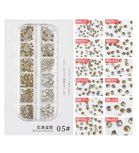 Tırnak Süsleme Nail Art Taş F727-5