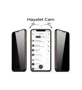 Apple Uyumlu   iPhone 11 Gizli Hayalet Privacy 5D Koruyucu Kırılmaz Cam (426139919)