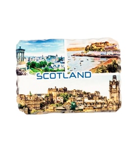 İskoçya Edinburgh Kırık Magnet (Karışık)