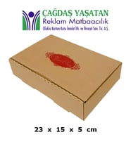 23 X 15 Pide Kutusu 100 Adet - 036