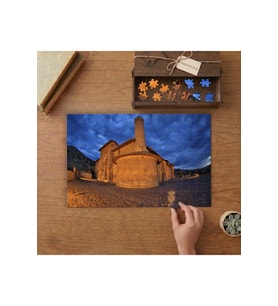 Sivas Divriği Ulu Camii ve Darüşşifası Tasarımı 240 parça Ahşap Puzzle Ahşap Kutuda MP07288