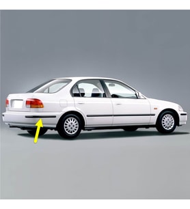 Honda Civic Sedan 1996-2000 Sağ Arka Tampon Köşe Bandı Çıtası Kuşağı