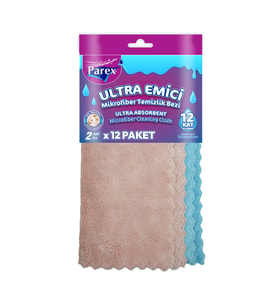 Ultra Emici 2’li Mikrofiber Bez Onikili Paket
