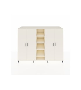 Kronos Dolap 12 Raflı 4 Kapaklı 220x59x163 Aytaşı-Aytaşı