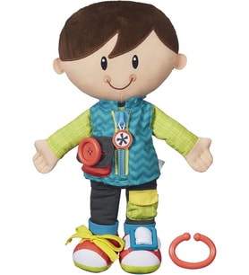 Playskool Klasik Giydirme Eğlenceli Arkadaşlar, Etkinlik Peluş Bebek 2 Yaş ve Üstü Çocuklar İçin (Çok Renkli)