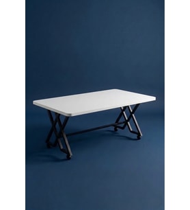 Riyal Orta Sehpa Tekerlekli 70cmx110cm