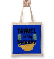 Funny Travel Gift Design Lover- Trippin Wanderlust Journey Adventurer Vacation Bez Çanta Uzun Saplı