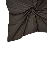 Enba Pamuklu Şifon Düz Renk Eşarp 100x100 cm – Şık ve Hafif Tasarım (Acı Kahve)