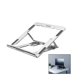 GÜMÜŞ 6 AÇILI KATLANABİLİR LAPTOP STAND ALÜMİNYUM (5680)