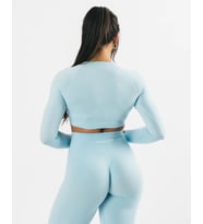 Alphalete Uzun Kollu Crop