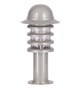 AVONNI BSU-68135-GR-K Beyaz Boyalı Dış Mekan Aydınlatma E27 Aluminyum Polikarbon Cam 18cm