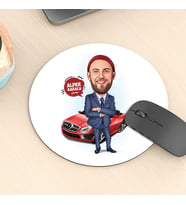 Kişiye Özel Karikatürlü Havalı Erkek Mousepad