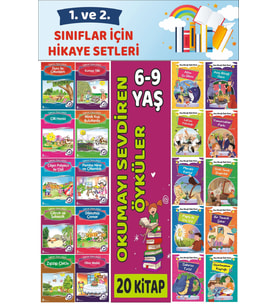 1.ve 2.Sınıflar İçin Okuma Alışkanlığı Kazandıran Mükemmel 20 li Hikaye Seti 2