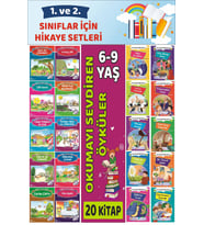 1.ve 2.Sınıflar İçin Okuma Alışkanlığı Kazandıran Mükemmel 20 li Hikaye Seti 2