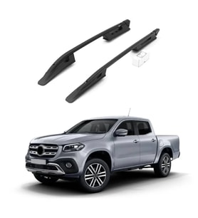 Turtle Mercedes-Benz X-Class 2018-2020 Tavan Çıtası Falcon Siyah