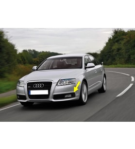 Audi A6 2009-2011 Ön Sol Sis Farı Çerçevesi Izgarası 4F0807681N